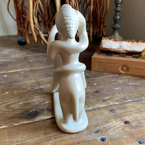 Warrior on Horse, Soap Stone Figure - Picture 4 of 8